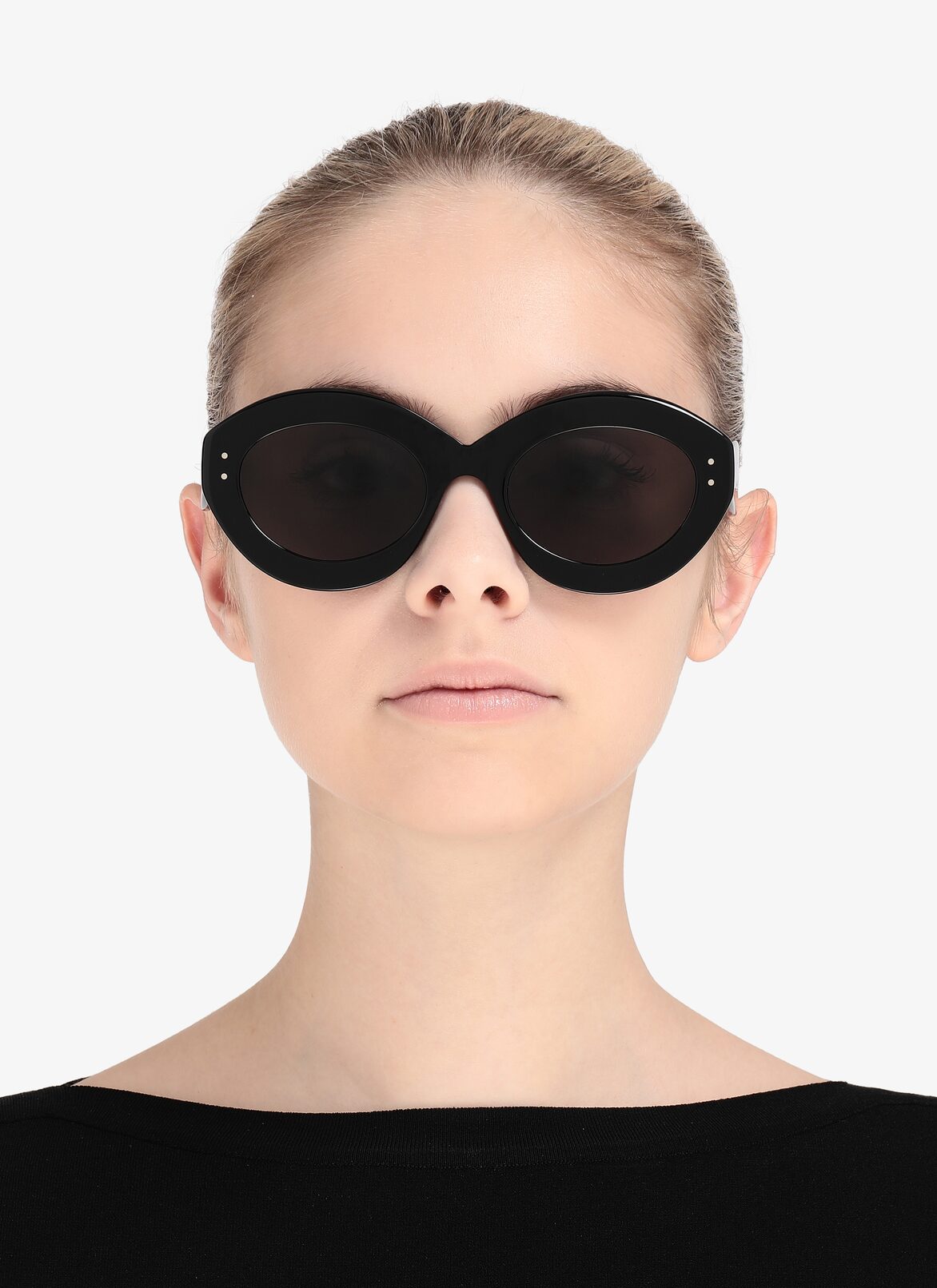 GLASSES GREY/BLACK ALAÏA BLACK-BLACK-GREY  GLASSES GREY/BLACK